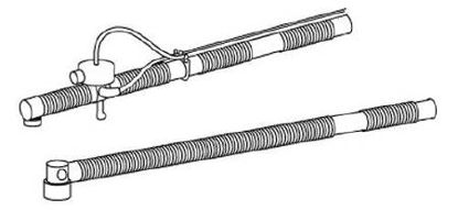 Picture of AirLife® Ventilator Circuit Corrugated Tube 60 Inch Tube Single Limb Adult Without Bag Single Patient Use001797