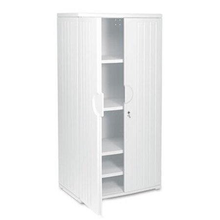 Picture of Rough n Ready Storage Cabinet, Four-Shelf, 36 x 22 x 72, PlatinumICE-92573