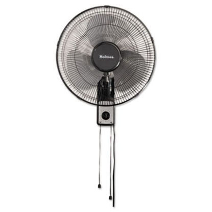 Picture of 16" Wall Mount Fan, 3-Speed, Metal, BlackHLS-HMF1611AUM