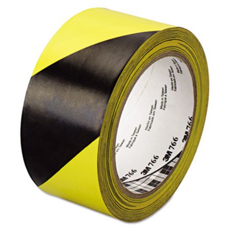 Picture of 766 Hazard Marking Vinyl Tape, 2" x 36 yds, Black/YellowMMM-02120043181