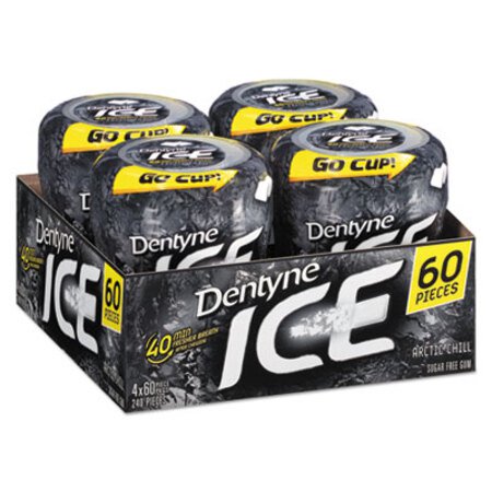 Picture of Sugarless Gum, Arctic Chill, 60 Pieces/Cup, 4 Cups/PackCDB-10512