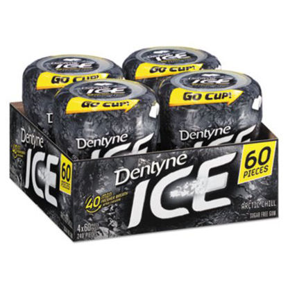 Picture of Sugarless Gum, Arctic Chill, 60 Pieces/Cup, 4 Cups/PackCDB-10512