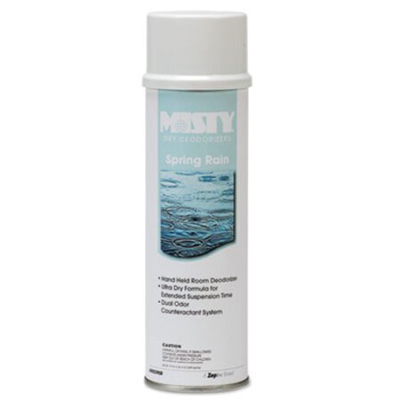 Picture of Handheld Air Deodorizer, Spring Rain, 10 oz Aerosol Spray, 12/CartonAMR-1001870