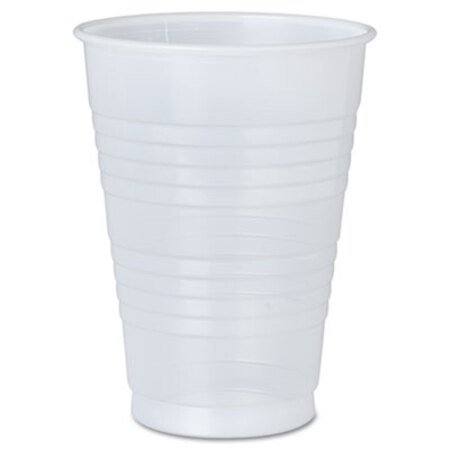 Picture of Conex Galaxy Polystyrene Plastic Cold Cups, 12 oz, Translucent, 500/CartonDCC-Y12TPFTPK