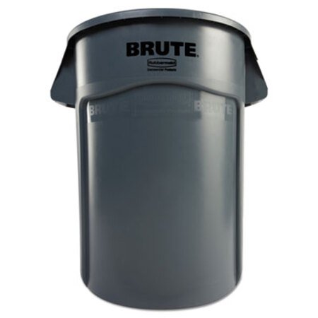 Picture of Brute Vented Trash Receptacle, Round, 44 gal, GrayRCP-264360GY