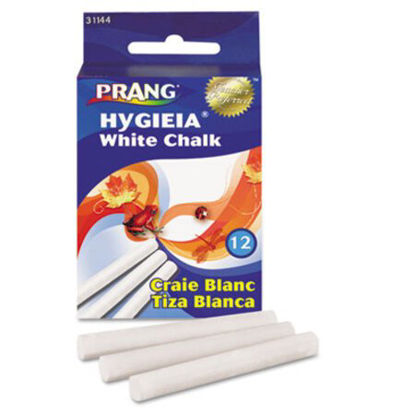 Picture of Hygieia Dustless Board Chalk, 3 1/4 x 0.38. White, 12/BoxDIX-31144