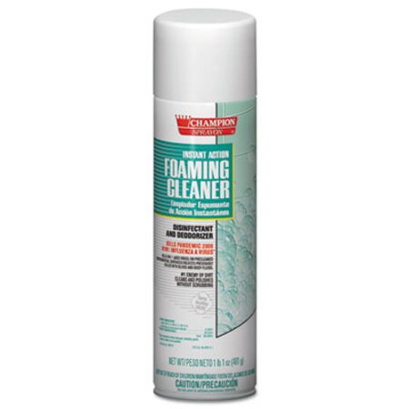 Picture of Instant Action Foaming Cleaner/Disinfectant, 17 oz, Aerosol Spray, 12/CartonCHP-5196