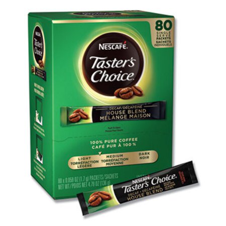 Picture of Taster's Choice Stick Pack, Decaf, 0.06oz, 80/BoxNES-66488