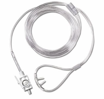 Picture of ETCO2 Nasal Sampling Cannula without O2 Delivery Without Oxygen Delivery LoFlo Adult Straight Prong / NonFlared TipM2744A