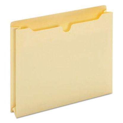 Picture of Economical Manila File Jackets, Straight Tab, Letter Size, Manila, 50/BoxUNV-76300