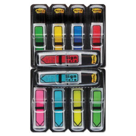 Picture of Arrow 1/2" Page Flags, Assorted Primary/Brights, 252/PackMMM-684VAD2