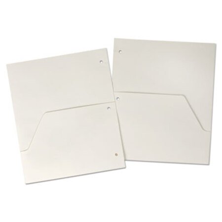 Picture of Double Pocket Dividers for Ring Binders, 11 x 8.5, White, 5/PackCRD-60155