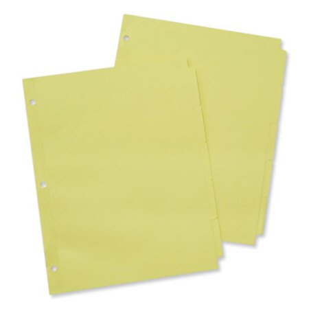 Picture of Self-Tab Index Dividers, 5-Tab, 11 x 8.5, Buff, 36 SetsUNV-20836