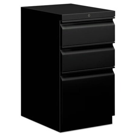 Picture of Mobile Pedestals, Left or Right, 3-Drawers: Box/Box/File, Black, 15" x 20" x 28"BSX-HBMP2BP