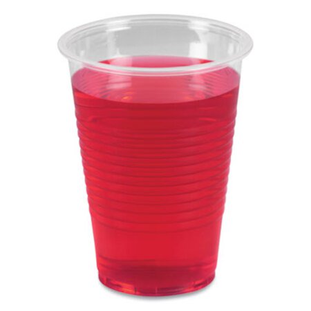 Picture of Translucent Plastic Cold Cups, 9 oz, Polypropylene, 25 Cups/Sleeve, 100 Sleeves/CartonBWK-TRANSCUP9CT