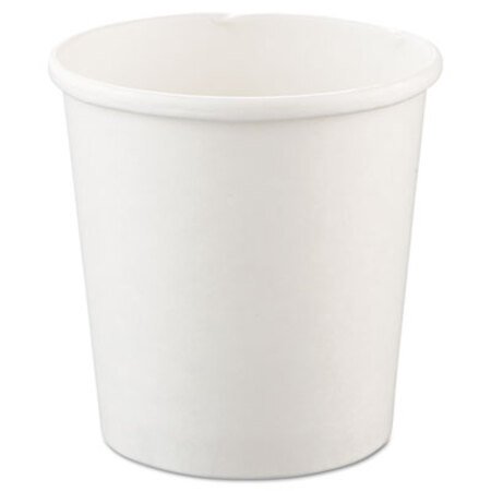 Picture of Flexstyle Double Poly Paper Containers, 16 oz, White, 25/Pack, 20 Packs/CartonSCC-H4165U