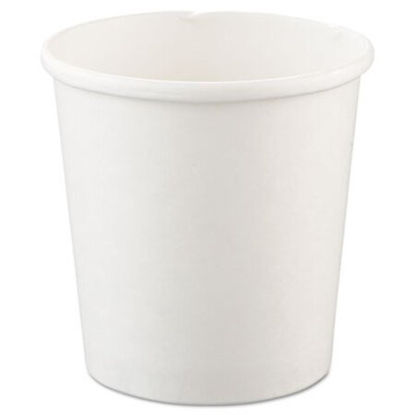 Picture of Flexstyle Double Poly Paper Containers, 16 oz, White, 25/Pack, 20 Packs/CartonSCC-H4165U