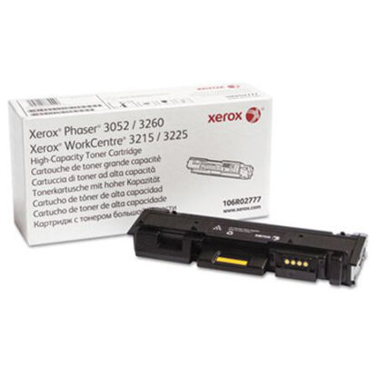 Picture of 106R02777 High-Yield Toner, 3,000 Page-Yield, BlackXER-106R02777
