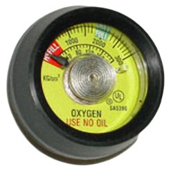 Picture of GUAGE, CONTENTS BACK MOUNT W/PROTECTOR F/CYLINDER/REGULATOR302-5GP