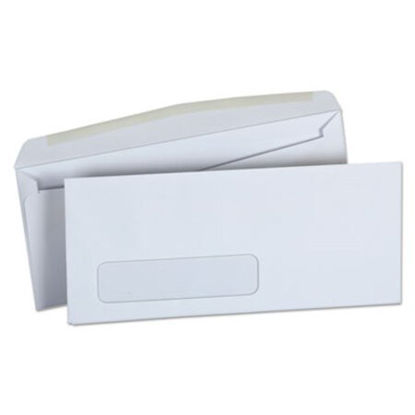 Picture of Business Envelope, #10, Commercial Flap, Gummed Closure, 4.13 x 9.5, White, 250/BoxUNV-36322