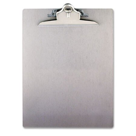 Picture of Aluminum Clipboard w/High-Capacity Clip, 1" Clip Cap, 8.5 x 1 Sheets, SilverSAU-22517
