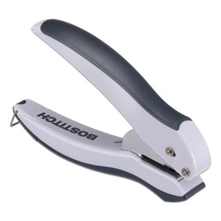 Picture of EZ Squeeze One-Hole Punch, 10-Sheet Capacity, GrayACI-2402