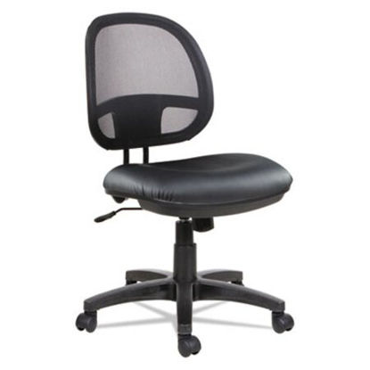Picture of Alera Interval Series Swivel/Tilt Mesh Chair, Supports Up to 275 lb, 18.3" to 23.42" Seat Height, BlackALE-IN4815
