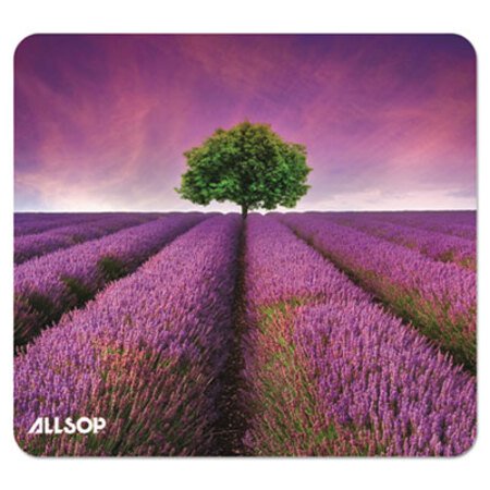 Picture of Naturesmart Mouse Pad, Lavender Field Design, 8 1/2 x 8 x 1/10ASP-31422