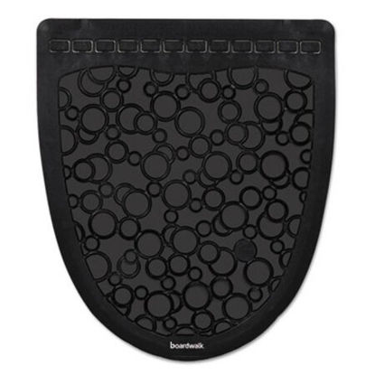Picture of Urinal Mat 2.0, Rubber, 17.5 x 20, Black/Black, 6/CartonBWK-UMBB