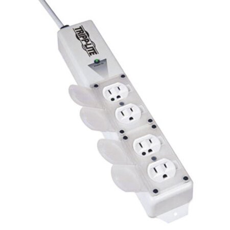 Picture of Medical-Grade Power Strip for Patient-Care Vicinity, 4 Outlets, 15 ft CordTRP-PS415HGULTRA