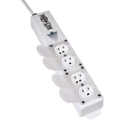 Picture of Medical-Grade Power Strip for Patient-Care Vicinity, 4 Outlets, 15 ft CordTRP-PS415HGULTRA