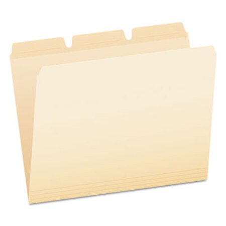 Picture of Ready-Tab Reinforced File Folders, 1/3-Cut Tabs, Letter Size, Manila, 50/PackPFX-42336
