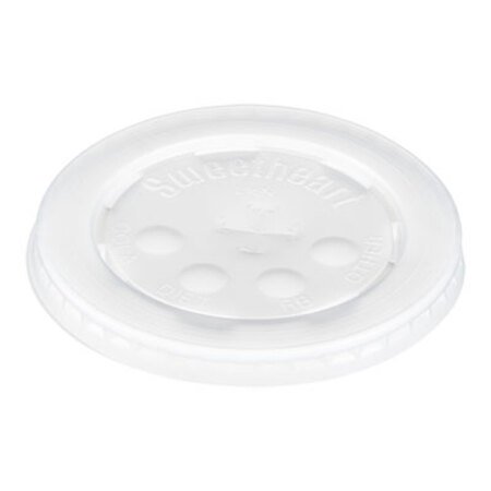 Picture of Polystyrene Cold Cup Lids, Fits 12 oz to 24 oz Cups, Translucent, 125/Pack, 16 Packs/CartonSCC-L16BL