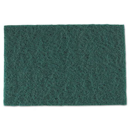 Picture of Medium-Duty Scouring Pad, 6 x 9, Green, 10 Pads/Pack, 6 Packs/CartonRPP-S960