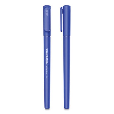Picture of Write Bros. Ballpoint Pen, Stick, Medium 1 mm, Blue Ink, Blue Barrel, DozenPAP-3311131C