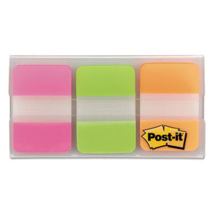 Picture of 1" Tabs, 1/5-Cut Tabs, Assorted Brights, 1" Wide, 66/PackMMM-686PGO