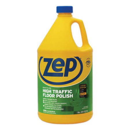 Picture of High Traffic Floor Polish, 1 gal BottleZPE-ZUHTFF128EA
