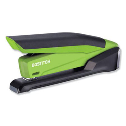 Picture of InPower Spring-Powered Desktop Stapler, 20-Sheet Capacity, GreenACI-1123