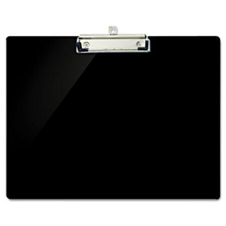 Picture of Recycled Plastic Landscape Clipboard, 1/2" Capacity, BlackOIC-83050