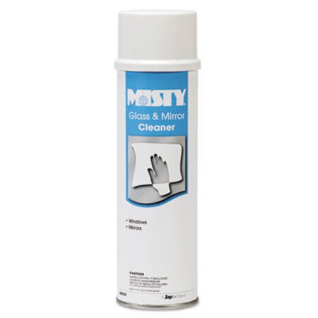 Picture of Glass and Mirror Cleaner with Ammonia, 19 oz Aerosol Spray, 12/CartonAMR-1001447