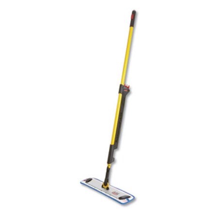 Picture of Pulse Microfiber Spray Mop System, 17" Wide Microfiber Head, 52" Yellow Plastic HandleRCP-1835528