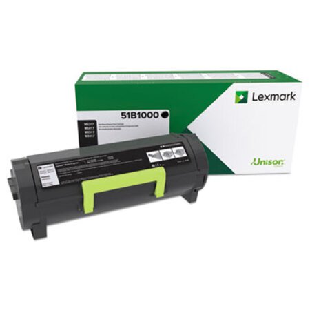 Picture of 51B1000 Unison Toner, 2,500 Page-Yield, BlackLEX-51B1000