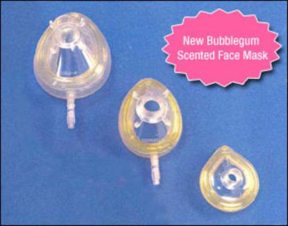 Picture of Anesthesia Mask Vital Signs® Elongated Style Child Size 4 Hook Ring6840BG