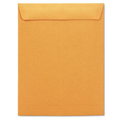 Picture of Catalog Envelope, #13 1/2, Square Flap, Gummed Closure, 10 x 13, Brown Kraft, 250/BoxUNV-44105