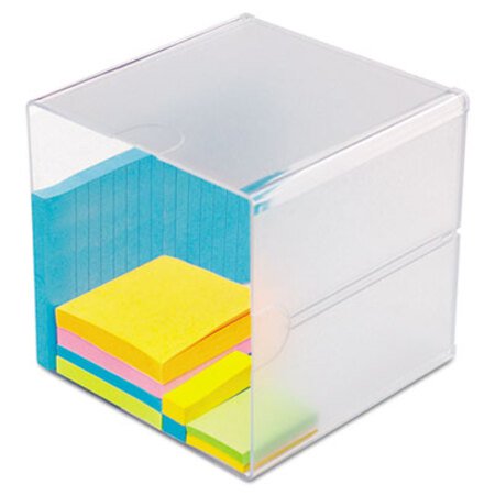 Picture of Stackable Cube Organizer, 6 x 6 x 6, ClearDEF-350401