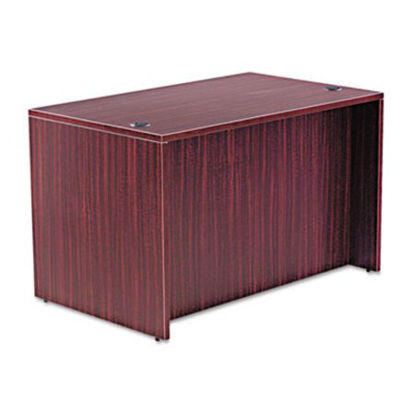 Picture of Alera Valencia Series Straight Front Desk Shell, 47.25" x 29.5" x 29.63", MahoganyALE-VA214830MY