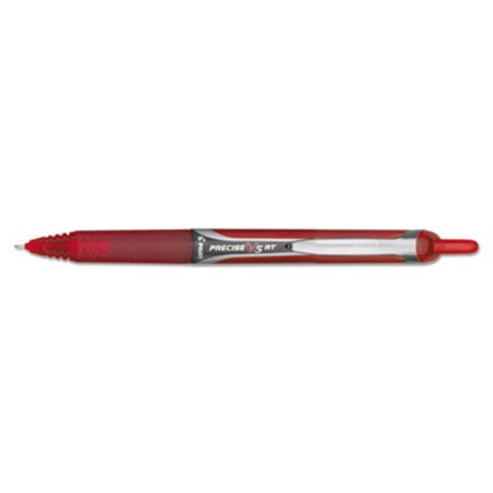 Picture of Precise V5RT Roller Ball Pen, Retractable, Extra-Fine 0.5 mm, Red Ink, Red BarrelPIL-26064