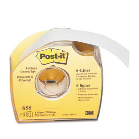 Picture of Labeling and Cover-Up Tape, Non-Refillable, 1" x 700" RollMMM-658