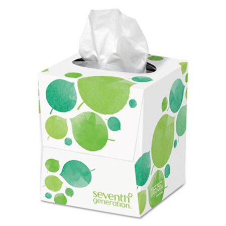 Picture of 100% Recycled Facial Tissue, 2-Ply, White, 85 Sheets/BoxSEV-13719EA