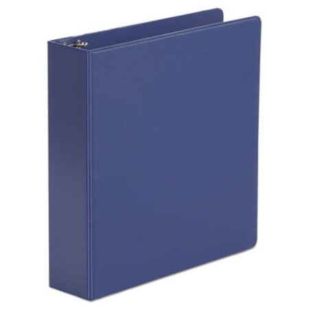Picture of Economy Non-View Round Ring Binder, 3 Rings, 2" Capacity, 11 x 8.5, Royal BlueUNV-34402
